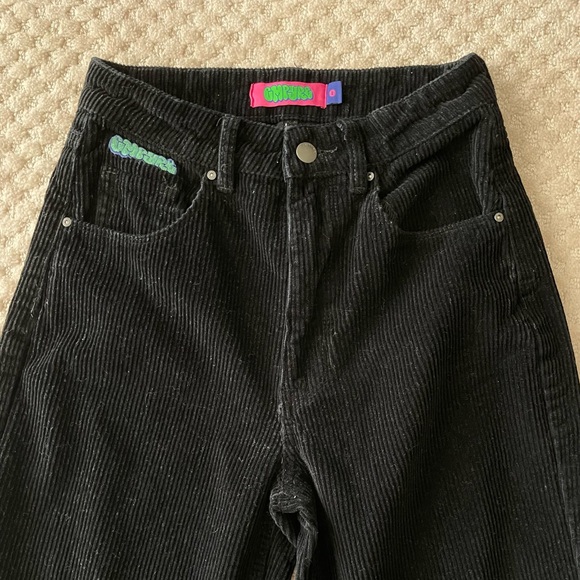Empyre Tori 90s Black Corduroy Skate Pants 0 Zumiez - Picture 5 of 11
